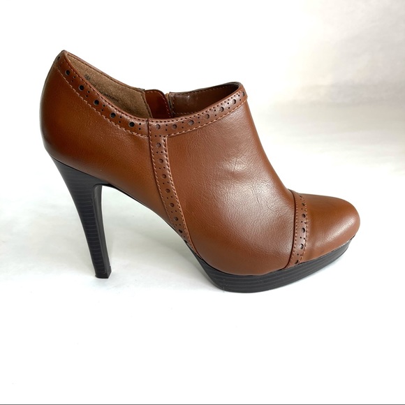 Worthington Brown Ankle Boots Stiletto - 9 - Picture 8 of 13